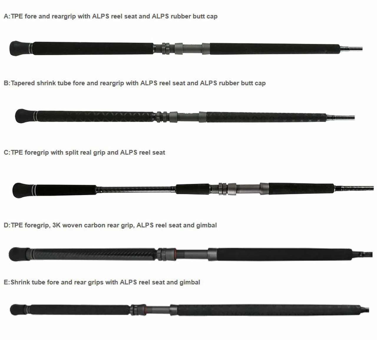 Okuma PCH Custom Series Conventional Rods - Image 4